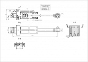 Гидроцилиндр ЦГ-50.30х900.22