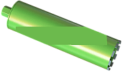 Коронка алмазная Адель BKF 300 Ø152 мм L 450 мм