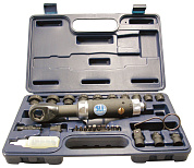 Пневмогайковерт угловой SUMAKE ST-5510K  (1/4") с набором 10 сквозных головок