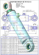 Гидроцилиндр ЦГ-80.56хS.11