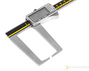 Штангенциркуль д/нар.канавок ШЦЦСК-5-200 0,01 электр. губ.80мм SHAN