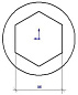 Головка торцевая PNG S16M32