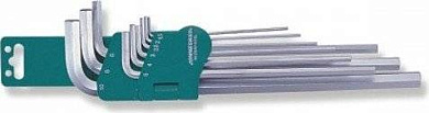 Комплект угловых шестиграников EXTRA LONG Jonnesway H03SM109S